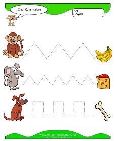 Çizgi Çalışma Sayfaları